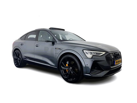 Audi e-tron Sportback 55 Quattro Business edition 95 kWh [ 3-Fase ] {SOH-92%} (INCL-BTW) *PANO | HEAD-UP | ADAPTIVE-CRUISE | TOP-VIEW | VALCONA-LUXURY-LEATHER | BANG&OLUFSEN | MEMORY-PACK | KEYLESS | HEATED-SPORTSEATS | DIGI-COCKPIT | NAVI-FULLMAP | 21''ALU*