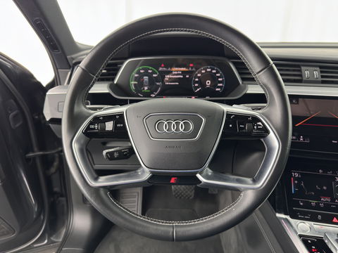 Audi e-tron Sportback 55 Quattro Business edition 95 kWh [ 3-Fase ] {SOH-92%} (INCL-BTW) *PANO | HEAD-UP | ADAPTIVE-CRUISE | TOP-VIEW | VALCONA-LUXURY-LEATHER | BANG&OLUFSEN | MEMORY-PACK | KEYLESS | HEATED-SPORTSEATS | DIGI-COCKPIT | NAVI-FULLMAP | 21''ALU*