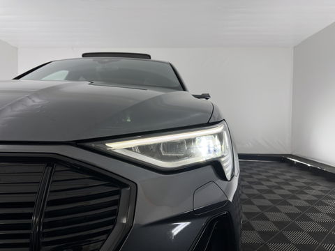 Audi e-tron Sportback 55 Quattro Business edition 95 kWh [ 3-Fase ] {SOH-92%} (INCL-BTW) *PANO | HEAD-UP | ADAPTIVE-CRUISE | TOP-VIEW | VALCONA-LUXURY-LEATHER | BANG&OLUFSEN | MEMORY-PACK | KEYLESS | HEATED-SPORTSEATS | DIGI-COCKPIT | NAVI-FULLMAP | 21''ALU*