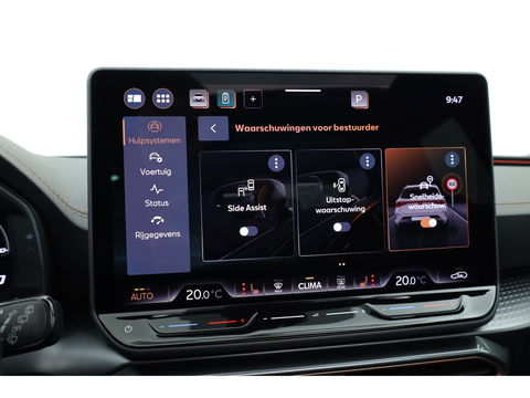 CUPRA Leon Sportstourer 1.5 TSI e-Hybrid VZ 272pk | MAT Grijs | Pano | Sennheiser | Adapt. Cruise | Matrix LED | Camera | Keyless |