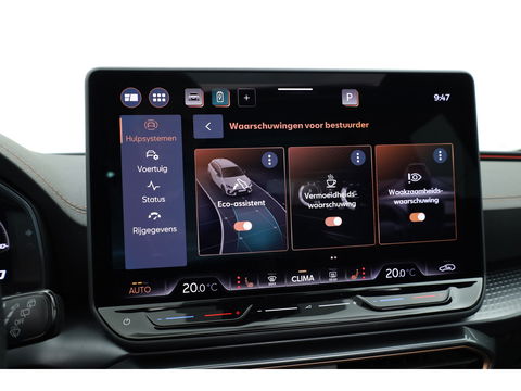 CUPRA Leon Sportstourer 1.5 TSI e-Hybrid VZ 272pk | MAT Grijs | Pano | Sennheiser | Adapt. Cruise | Matrix LED | Camera | Keyless |