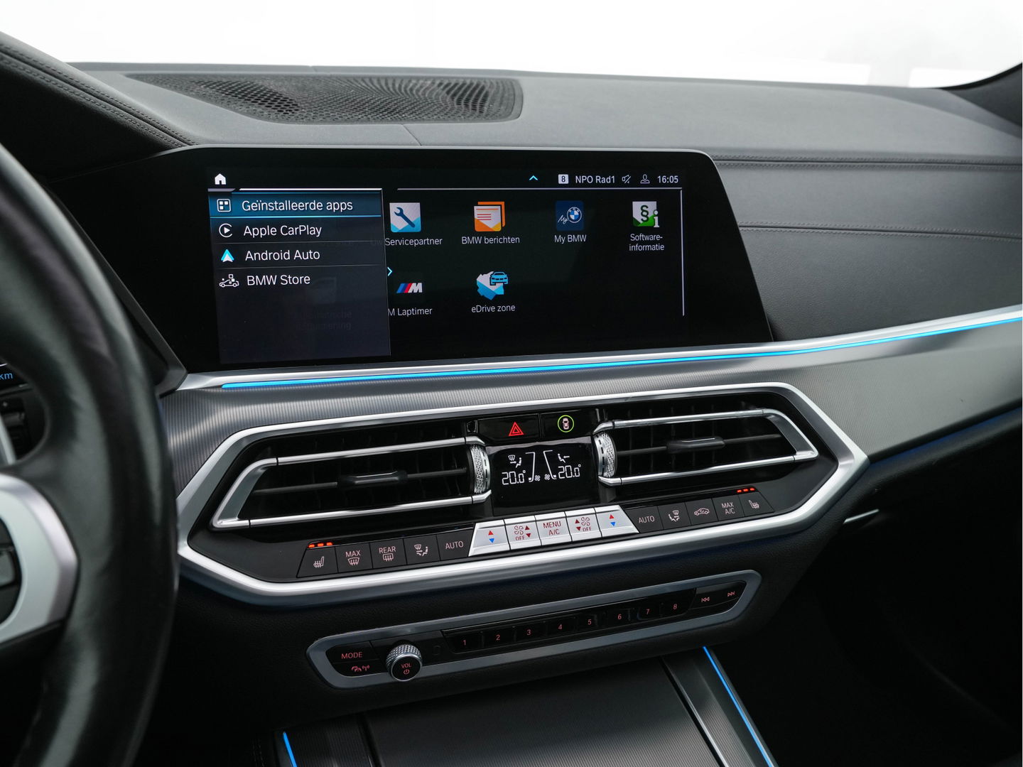 BMW X5 xDrive45e High Executive M-Sportpack (INCL.BTW) *PANO | HEAD-UP | LASER-LIGHT | ADAPTIVE-CRUISE | LEAHTER | HARMAN/KARDON | HEATED-SPORTSEATS | DIGI-COCKPIT | KEYLESS | DAB+ | MEMORY-PACK | CAMERA | NAVI-FULLMAP | 20''ALU | TOWB
