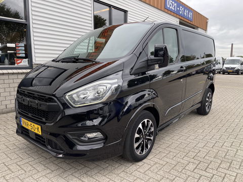 Ford Transit Custom 320 2.0 TDCI 185pk automaat L1H1 Sport / vaste prijs rijklaar € 22.950 ex btw / lease vanaf € 375 / half leer / airco / cruise / navi / camera / stoelverwarming !