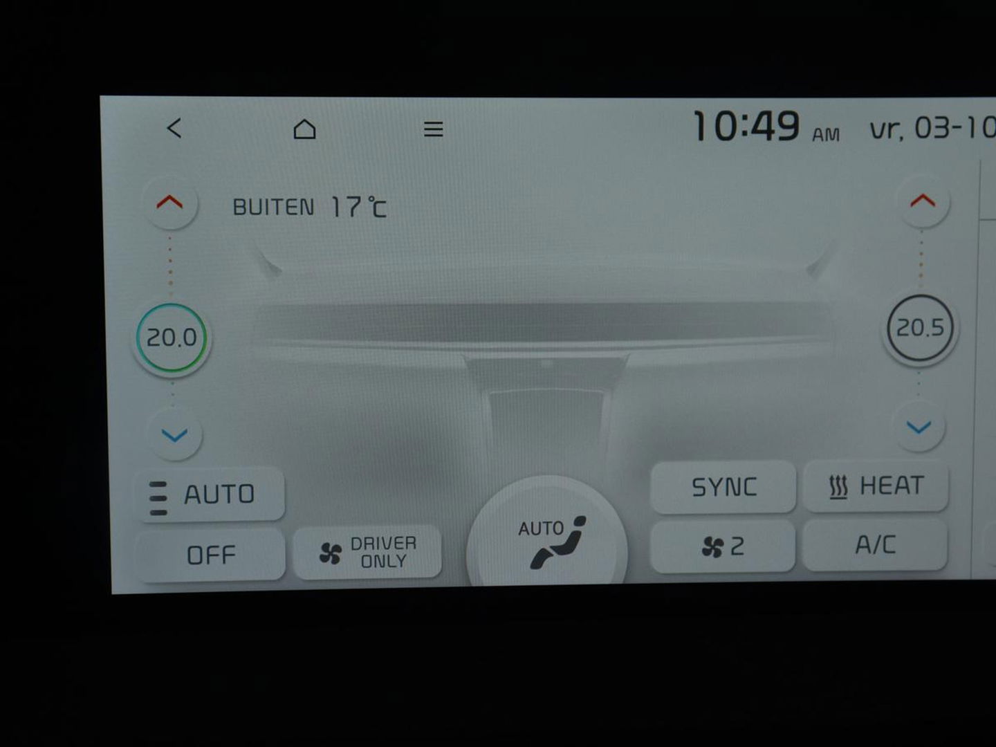 Kia Ev6 Plus 58 kWh | Stoelventilatie | Leder | Warmtepomp | Adaptive cruise | Carplay | Camera | Stoel & stuurverwarming | 19'' | Sfeerverlichting | Navigatie | Keyless