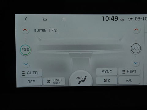 Kia Ev6 Plus 58 kWh | Stoelventilatie | Leder | Warmtepomp | Adaptive cruise | Carplay | Camera | Stoel & stuurverwarming | 19'' | Sfeerverlichting | Navigatie | Keyless