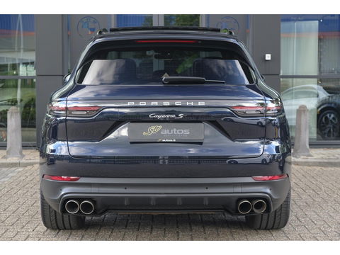 Porsche Cayenne S 2.9 V6 441pk Panoramadak Luchvering Matrix led Comfortstoelen Memory Camera 21" LMV