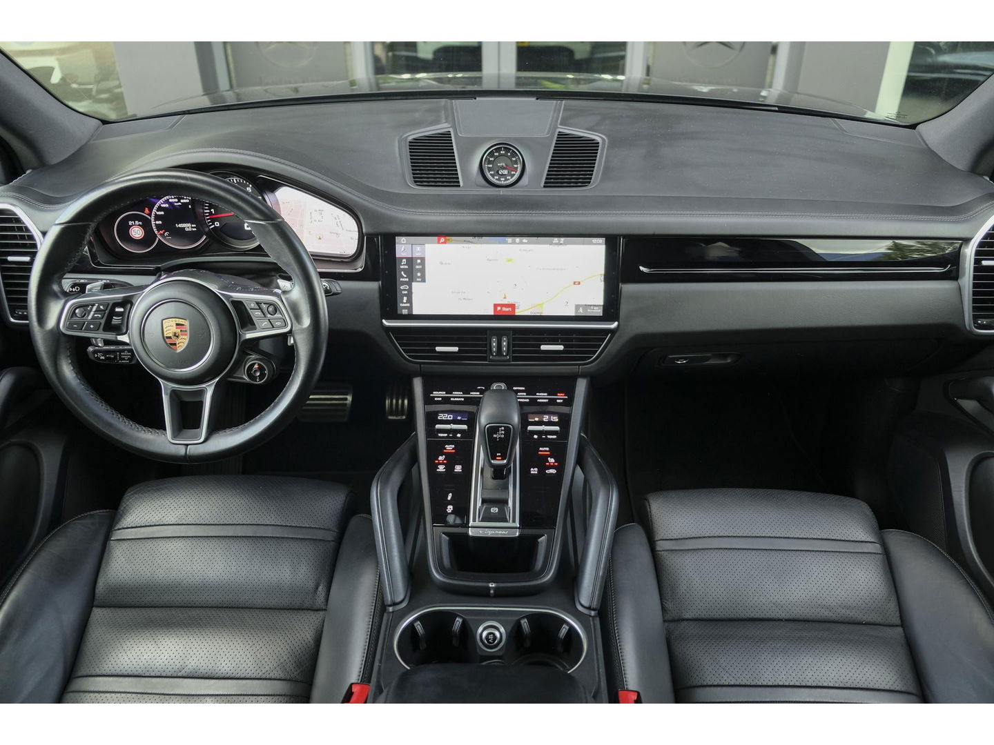 Porsche Cayenne S 2.9 V6 441pk Panoramadak Luchvering Matrix led Comfortstoelen Memory Camera 21" LMV