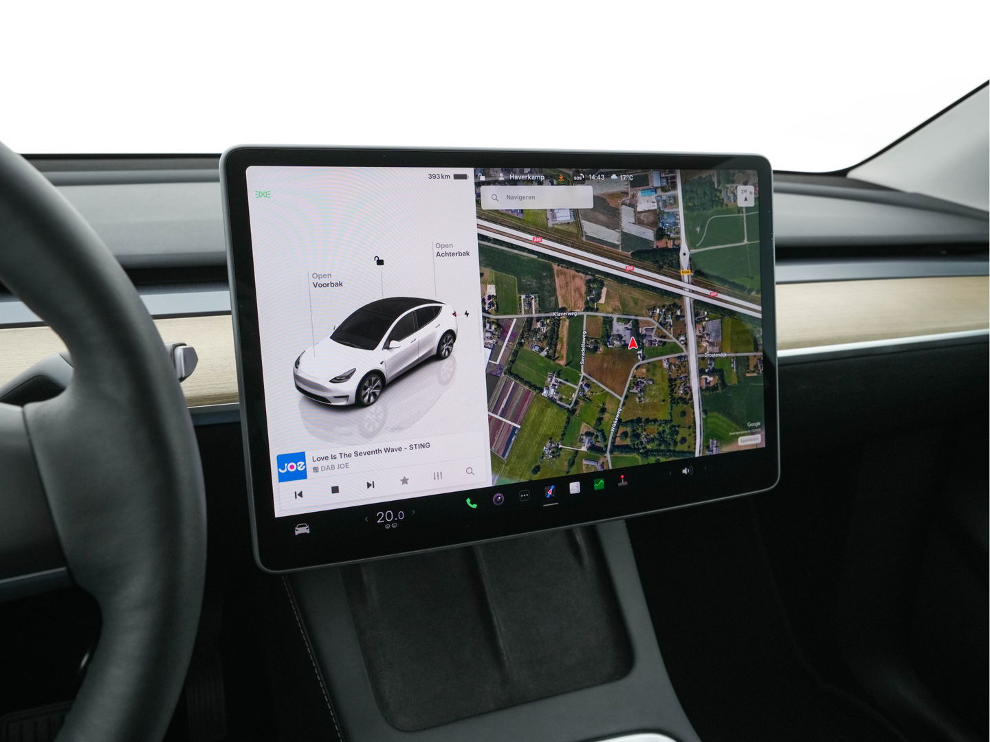 Tesla Model Y RWD 58 kWh [ 3-Fase ] {SOH-93%} (INCL-BTW) Aut. *PANO | AUTO-PILOT | LUXURY-LEATHER | TOP-VIEW | NAVI-FULLMAP | MATRIX-LED | DIGI-COCKPIT | KEYLESS | CAMERA | DAB+ | HEATED-COMFORTSEATS | PRIVACY-GLASS*