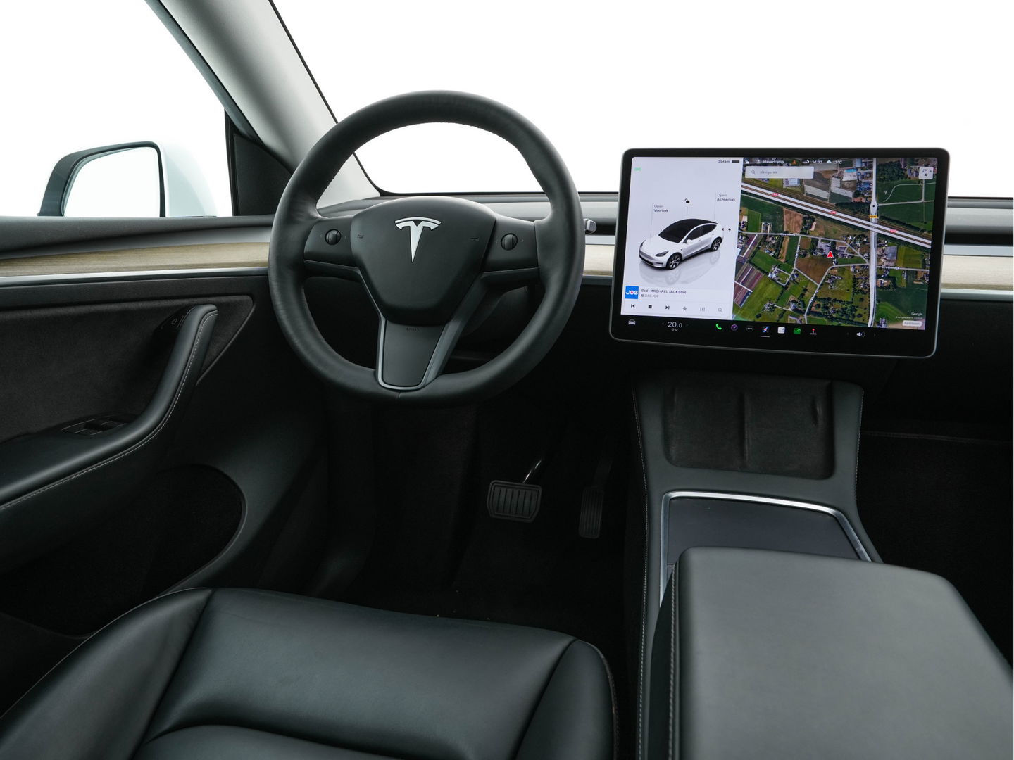 Tesla Model Y RWD 58 kWh [ 3-Fase ] {SOH-93%} (INCL-BTW) Aut. *PANO | AUTO-PILOT | LUXURY-LEATHER | TOP-VIEW | NAVI-FULLMAP | MATRIX-LED | DIGI-COCKPIT | KEYLESS | CAMERA | DAB+ | HEATED-COMFORTSEATS | PRIVACY-GLASS*