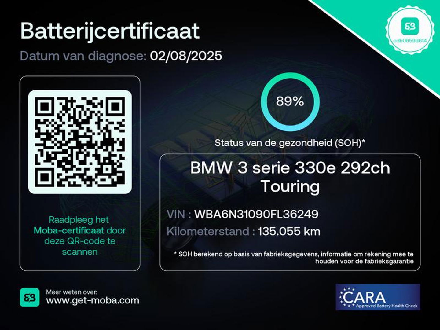 BMW 3 Serie Touring 330e Bus. Ed Plus M-Sport|SOH89%|Pano|Laser|HUD|Leer|Hifi|Trekhaak|Dravit grey
