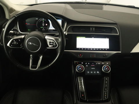 Jaguar I-PACE EV400 SE 90 kWh | Adaptive cruise | 360 Camera | Leder | Stoelverwarming | Carplay | Meridian Surround | Stuurverwarming | Keyless | Navigatie | Full LED | Park Assist