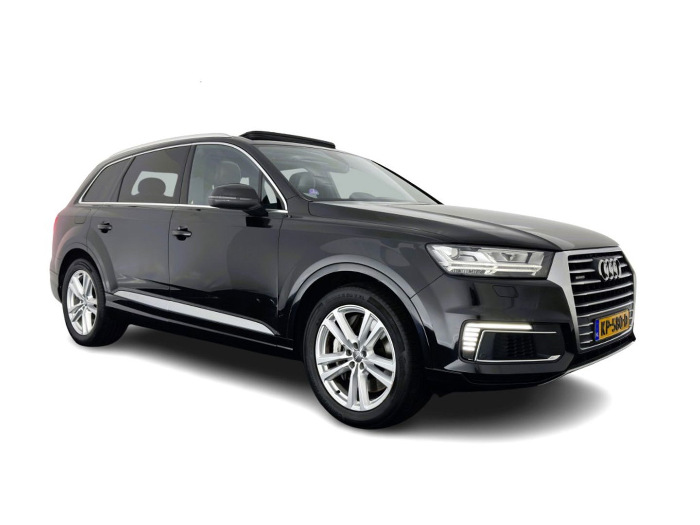 Audi Q7 3.0 TDI e-tron quattro Sport (INCL.BTW) *PANO | LUXURY-LEATHER | FULL-LED | DIGI-COCKPIT | HEATED-COMFORTSEATS | AIR-SUSPENSION | NAVI-FULLMAP | SHIFT-PADDLES | PRIVACY-GLASS | 20''ALU | TOWBAR*