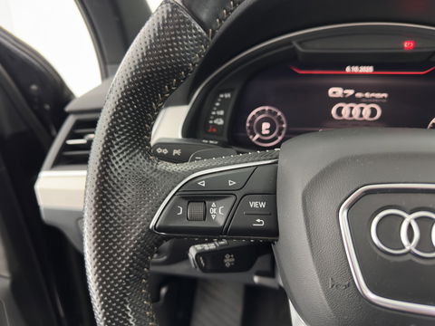 Audi Q7 3.0 TDI e-tron quattro Sport (INCL.BTW) *PANO | LUXURY-LEATHER | FULL-LED | DIGI-COCKPIT | HEATED-COMFORTSEATS | AIR-SUSPENSION | NAVI-FULLMAP | SHIFT-PADDLES | PRIVACY-GLASS | 20''ALU | TOWBAR*