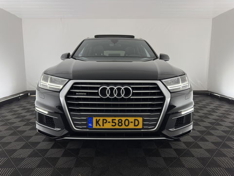 Audi Q7 3.0 TDI e-tron quattro Sport (INCL.BTW) *PANO | LUXURY-LEATHER | FULL-LED | DIGI-COCKPIT | HEATED-COMFORTSEATS | AIR-SUSPENSION | NAVI-FULLMAP | SHIFT-PADDLES | PRIVACY-GLASS | 20''ALU | TOWBAR*