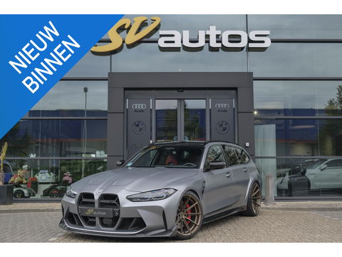BMW M3 Touring Competition 510pk xDrive Widescreen Frozen grey *BTW* Head-up Adaptive cruise CSL grille 21" LMV