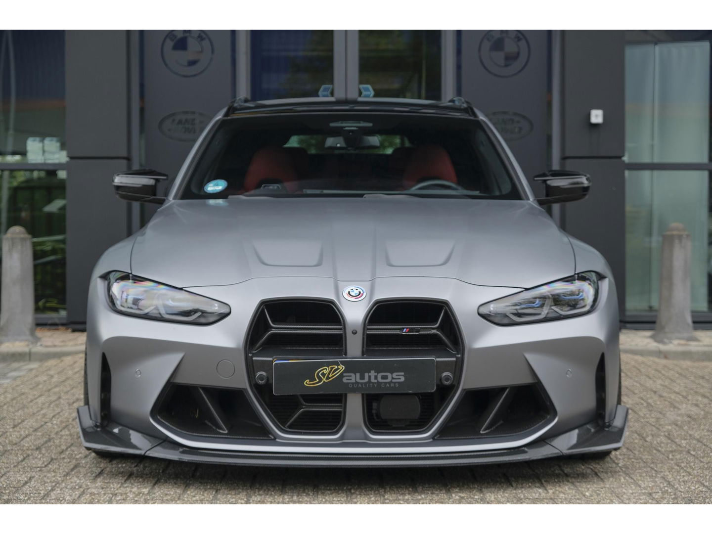 BMW M3 Touring Competition 510pk xDrive Widescreen Frozen grey *BTW* Head-up Adaptive cruise CSL grille 21" LMV