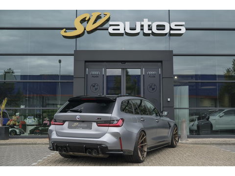 BMW M3 Touring Competition 510pk xDrive Widescreen Frozen grey *BTW* Head-up Adaptive cruise CSL grille 21" LMV