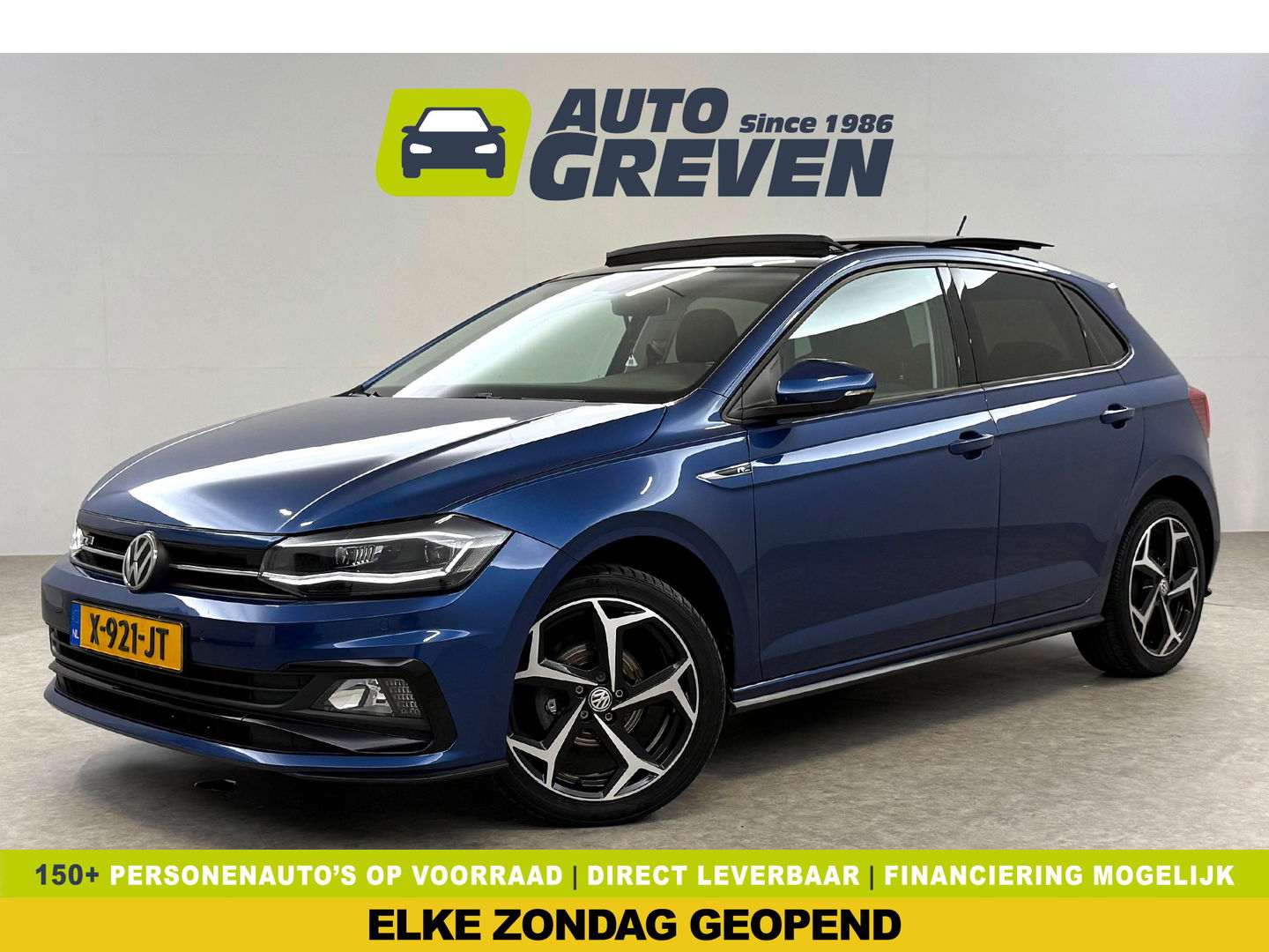 Volkswagen Polo 1.0 TSI R-line | Pano | Carplay | Virtual | LED | Climate | Cruise | Stoelverw.
