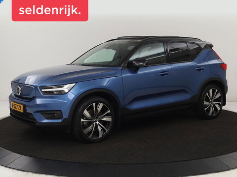 Volvo XC40 Recharge P8 AWD R Design | Panoramadak | Trekhaak | Stoel & stuurverwarming | Adaptive cruise | Carplay | Full LED | Camera | Leder/Alcantara | Keyless