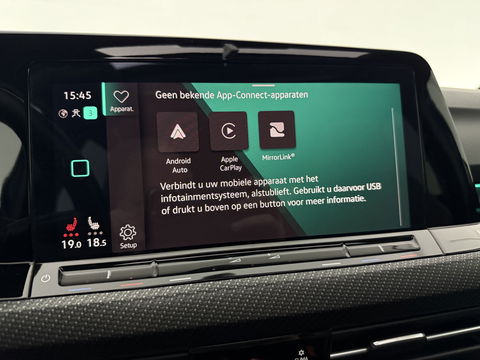 Volkswagen Golf 1.5 eTSI R-Line Lapiz Blue | Pano | Sfeerverl. | Virtual | Camera | IQ-Light | Stuur/Stoelverw. l Carplay | Adaptive Cruise