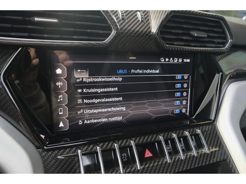 Lamborghini Urus 4.0 V8 650pk Panoramadak NLauto 4-seat config Carbon Bang&Olufsen 4-wielsturing Massage Stoelkoeling 23" LMV