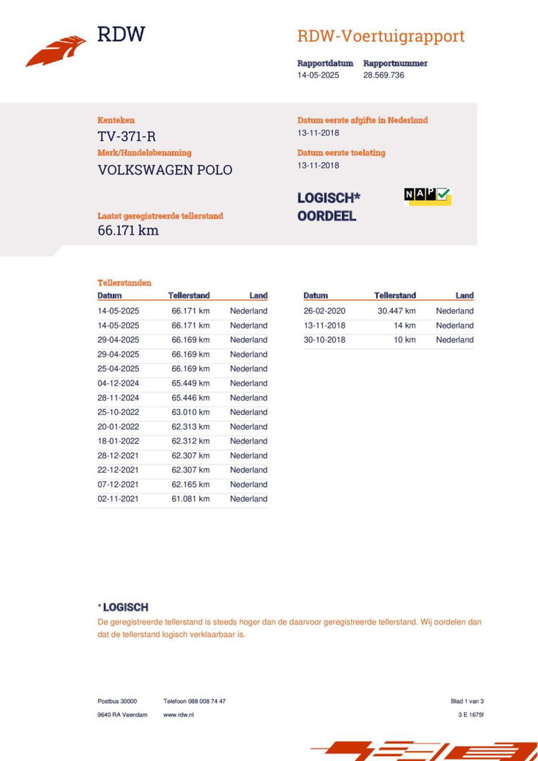 Volkswagen Polo 1.0 TSI Comfortline, DSG, Navi, Carplay, NAP