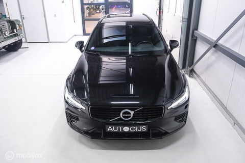 Volvo V60 2.0 T6 Recharge AWD R-Design 340 pk | Harman kardon | Adaptive | Stoel + stuurwiel verwarming | Trekhaak | DAB | LED | Memory |
