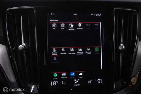 Volvo V60 2.0 T6 Recharge AWD R-Design 340 pk | Harman kardon | Adaptive | Stoel + stuurwiel verwarming | Trekhaak | DAB | LED | Memory |