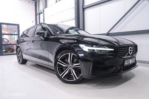 Volvo V60 2.0 T6 Recharge AWD R-Design 340 pk | Harman kardon | Adaptive | Stoel + stuurwiel verwarming | Trekhaak | DAB | LED | Memory |