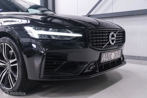 Volvo V60 2.0 T6 Recharge AWD R-Design 340 pk | Harman kardon | Adaptive | Stoel + stuurwiel verwarming | Trekhaak | DAB | LED | Memory |