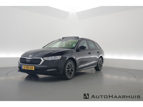 Škoda Octavia Combi 1.5 e-TSI Sport Business | Adapt. Cruise | Pano | CarPlay | Massage | Keyless | Trekhaak 1500 kg  | 4 Seasons
