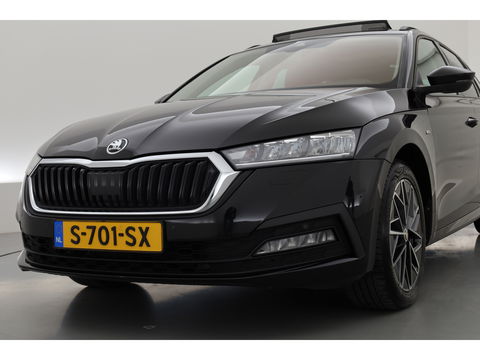 Škoda Octavia Combi 1.5 e-TSI Sport Business | Adapt. Cruise | Pano | CarPlay | Massage | Keyless | Trekhaak 1500 kg  | 4 Seasons
