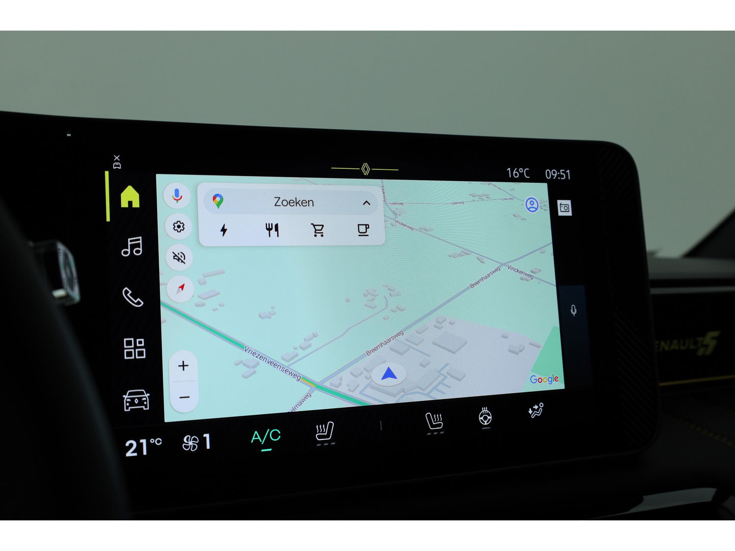 Renault 5 comfort Range Iconic Cinq 52 kWh | Navi | Adapt. Cruise | H&K | CarPlay | Stoel-Stuurverw.