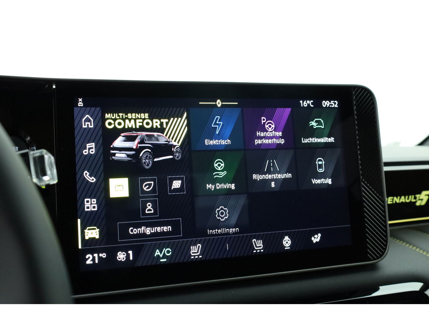 Renault 5 comfort Range Iconic Cinq 52 kWh | Navi | Adapt. Cruise | H&K | CarPlay | Stoel-Stuurverw.