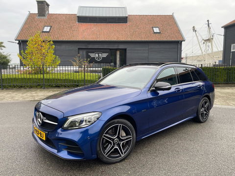 Mercedes-Benz C-Klasse Estate 300 e Hybride AMG NIGHT-PAKKET PANORAMADAK 360" CAMERA TREKHAAK