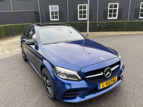 Mercedes-Benz C-Klasse Estate 300 e Hybride AMG NIGHT-PAKKET PANORAMADAK 360" CAMERA TREKHAAK
