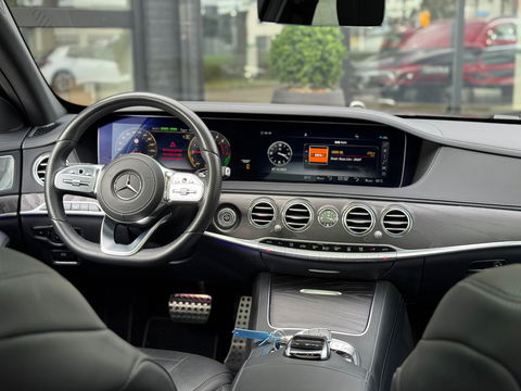 Mercedes-Benz S-Klasse 560 e Lang AMG 476PK|Pano|Burmester|Massage|Head-Up|Memory|360Camera|Leder