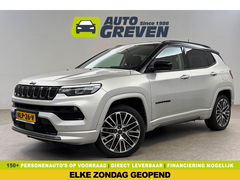 Jeep Compass 4xe 240PK Plug-in Hybrid Electric S | Virtual | Carplay | Camera | LED | Adaptive Cruise | Keyless