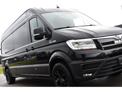 MAN TGE 35 2.0 L4H3 Black Edition Camera, Cruise, Carplay, LED, 177PK, Multimedia, Clima, Stoelverarming, Automaat, Uniek!