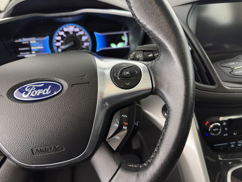 Ford C-MAX 2.0 Plug-in Hybrid Titanium Plus Aut. *PANO | LUXURY-LEATHER | NAVI-FULLMAP | CAMERA | KEYLESS | HEATED-COMFORT-SEATS | ECC | DIGI-COCKPIT | PDC | 17''ALU*