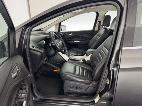 Ford C-MAX 2.0 Plug-in Hybrid Titanium Plus Aut. *PANO | LUXURY-LEATHER | NAVI-FULLMAP | CAMERA | KEYLESS | HEATED-COMFORT-SEATS | ECC | DIGI-COCKPIT | PDC | 17''ALU*