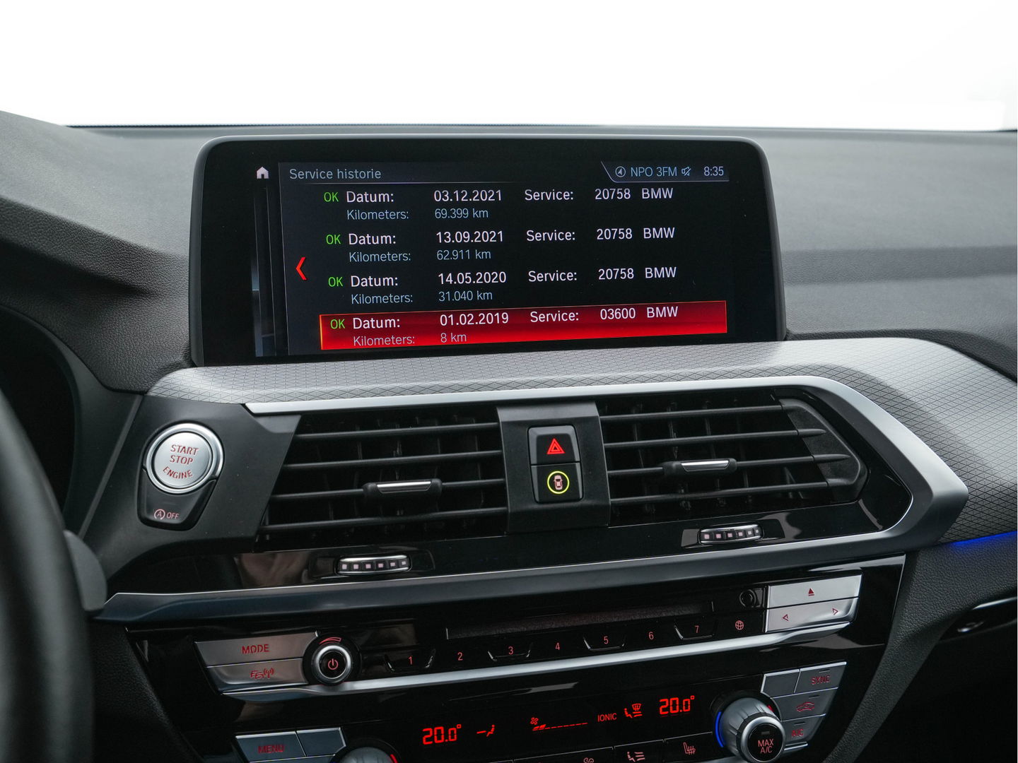 BMW X3 xDrive20i M-Sportpack High Executive Aut. * LUXURY-LEATHER | FULL-LED | TOP-VIEW | HEAD-UP | ADAPTIVE-CRUISE | BLIND-SPOT | DIGI-COCKPIT | HIFI-SOUND | DAB+ | AMBIENT-LIGHT | NAVI-FULLMAP | HEATED-SPORTSEATS | 21''ALU*