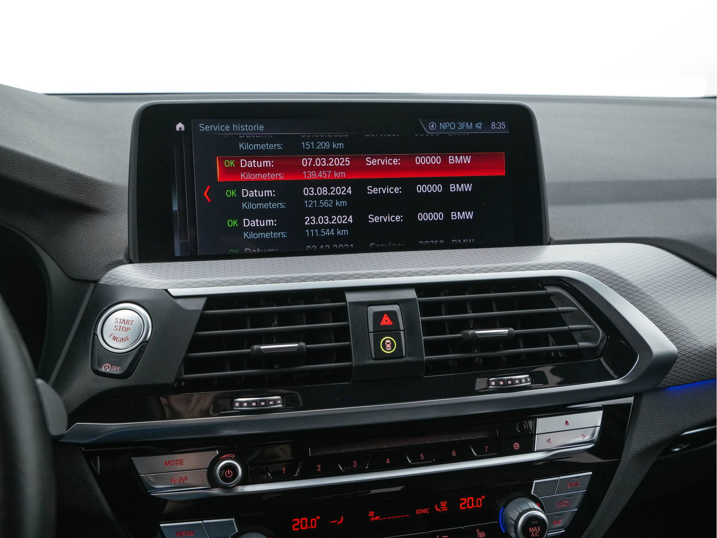 BMW X3 xDrive20i M-Sportpack High Executive Aut. * LUXURY-LEATHER | FULL-LED | TOP-VIEW | HEAD-UP | ADAPTIVE-CRUISE | BLIND-SPOT | DIGI-COCKPIT | HIFI-SOUND | DAB+ | AMBIENT-LIGHT | NAVI-FULLMAP | HEATED-SPORTSEATS | 21''ALU*