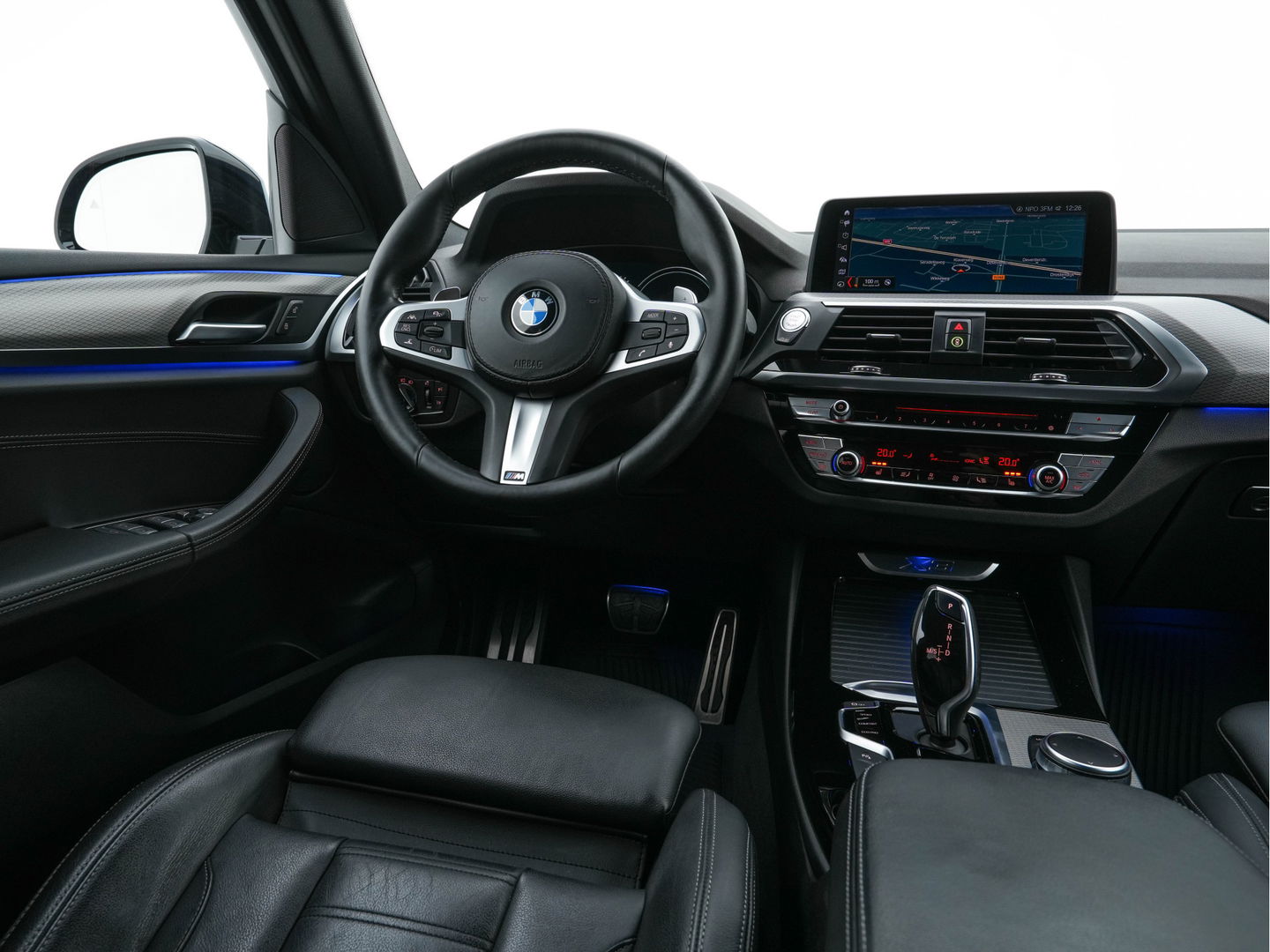 BMW X3 xDrive20i M-Sportpack High Executive Aut. * LUXURY-LEATHER | FULL-LED | TOP-VIEW | HEAD-UP | ADAPTIVE-CRUISE | BLIND-SPOT | DIGI-COCKPIT | HIFI-SOUND | DAB+ | AMBIENT-LIGHT | NAVI-FULLMAP | HEATED-SPORTSEATS | 21''ALU*