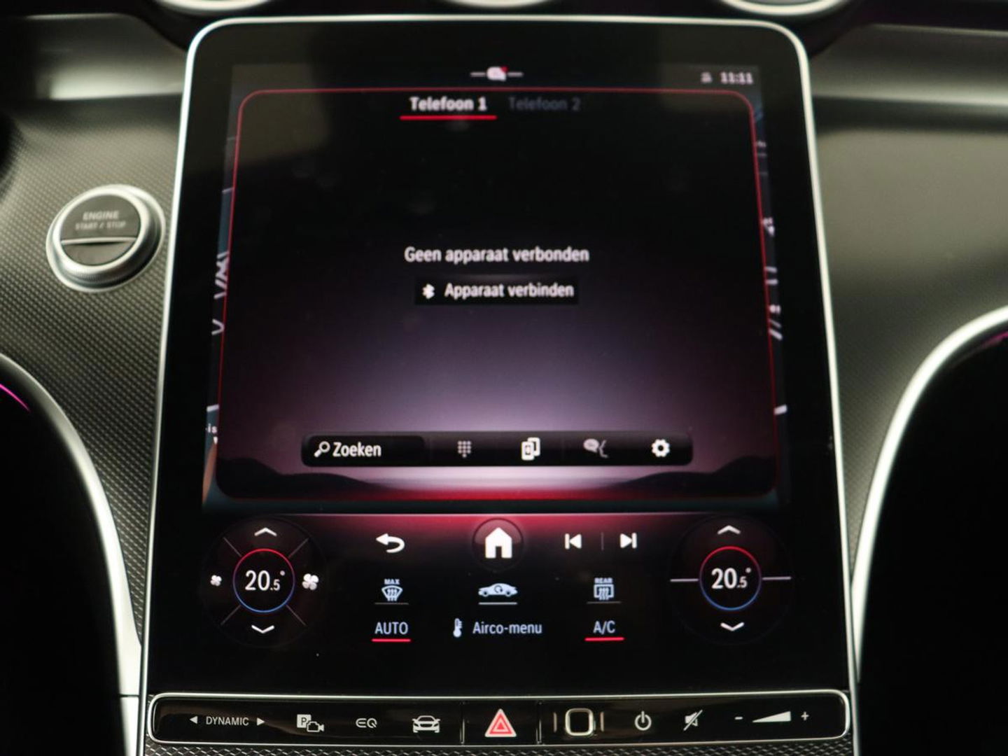 Mercedes-Benz C-Klasse 300 e AMG Line | Panoramadak | Wegklapbare trekhaak | Sfeerverlichting | Elektrische stoelen | Stoelverwarming | 360 Camera | Leder | Memory | Carplay