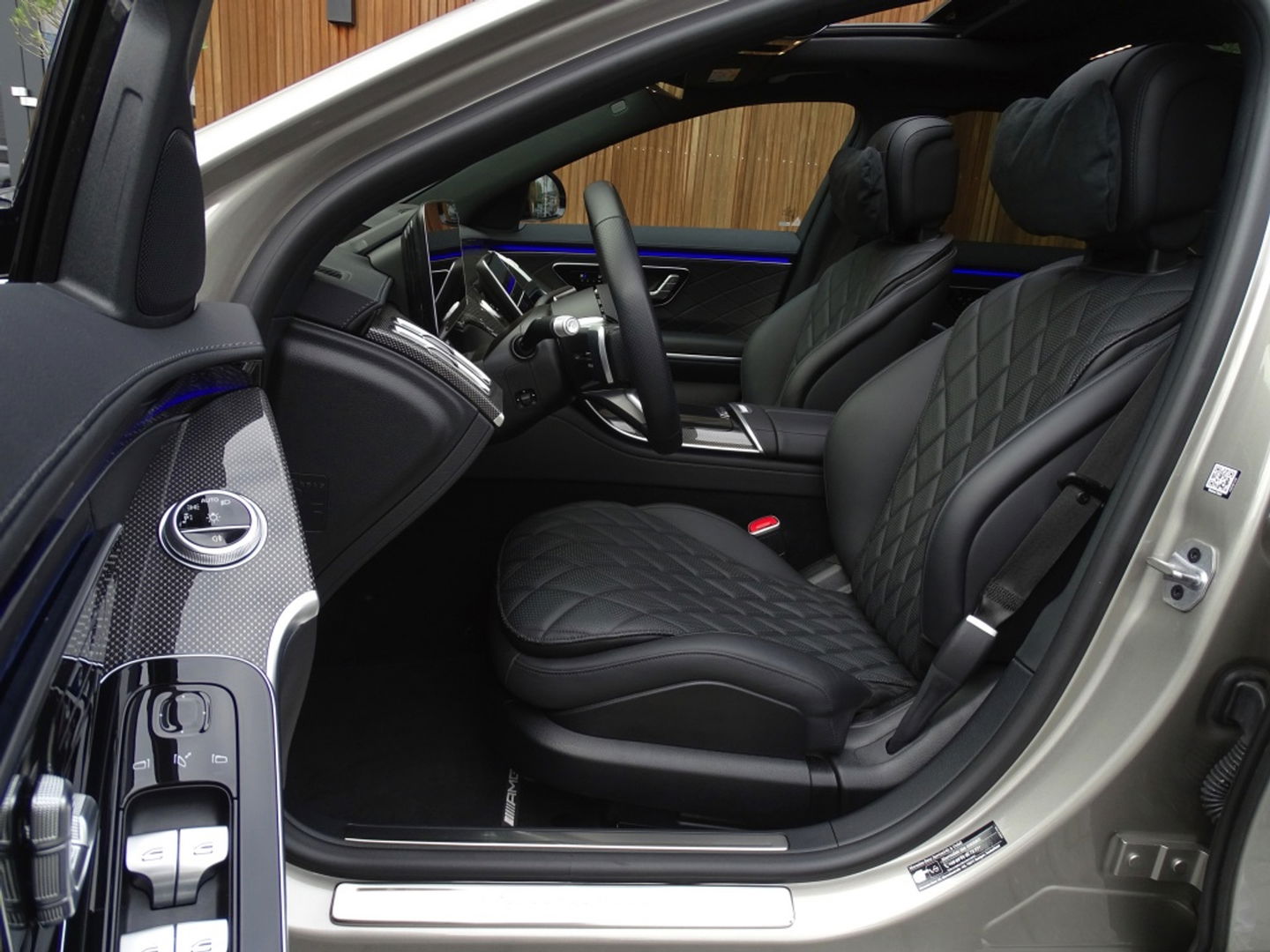 Mercedes-Benz S-Klasse 580 e 4M 510PK Lang AMG L. Designo / Burmester / carbon / VIP
