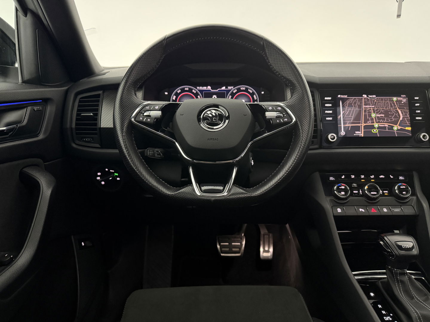 Škoda Kodiaq 1.5 TSI 150PK Sportline Business 7p | Pano | Sfeer | Virtual | Carplay | Trekh. | Camera | Stoel/stuurverw. | Adaptive Cruise | NAP