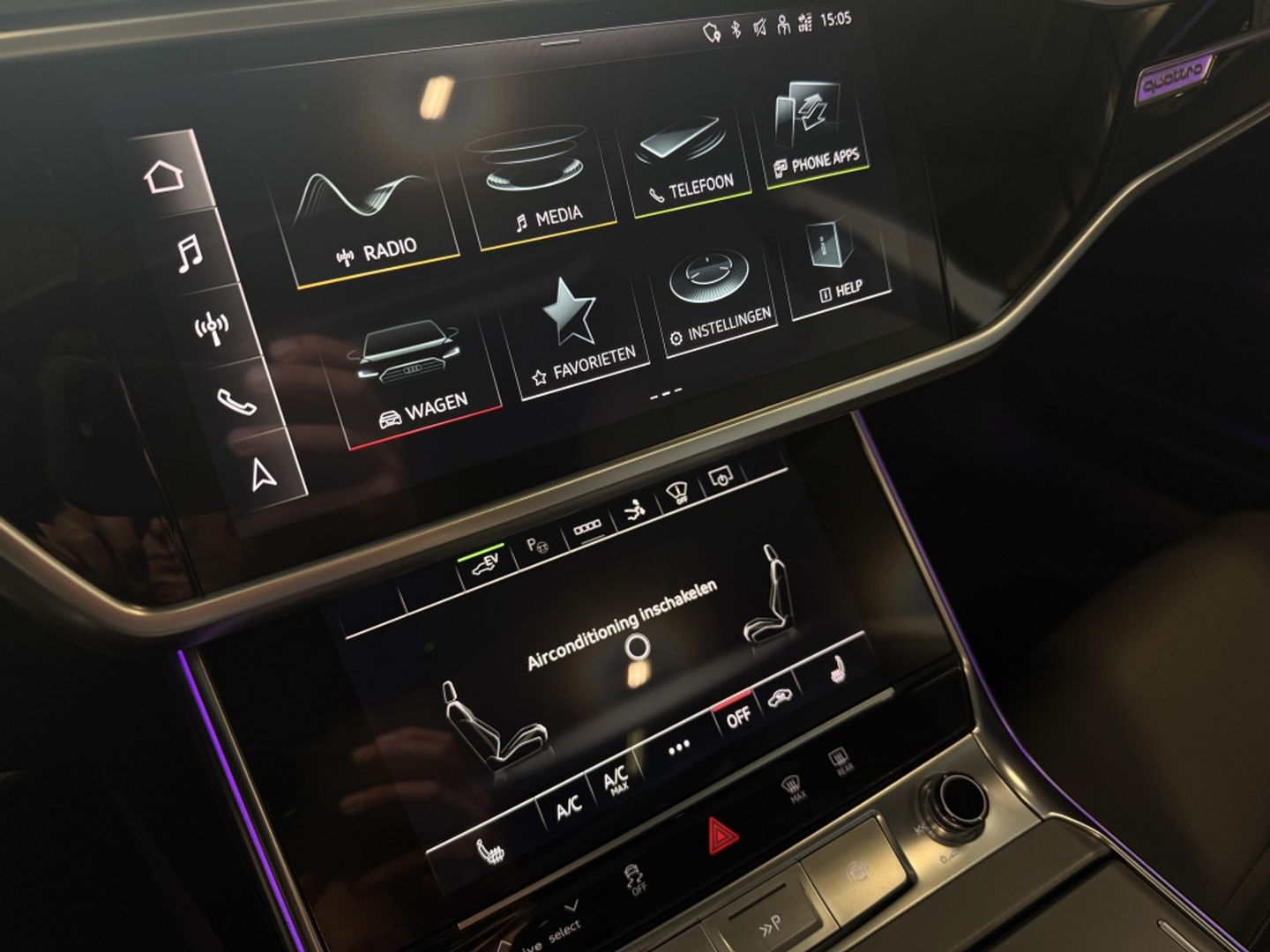 Audi A7 Sportback 55 TFSIe 367PK Quattro / Laser / Nachtzicht / S-Edit. / 360°C