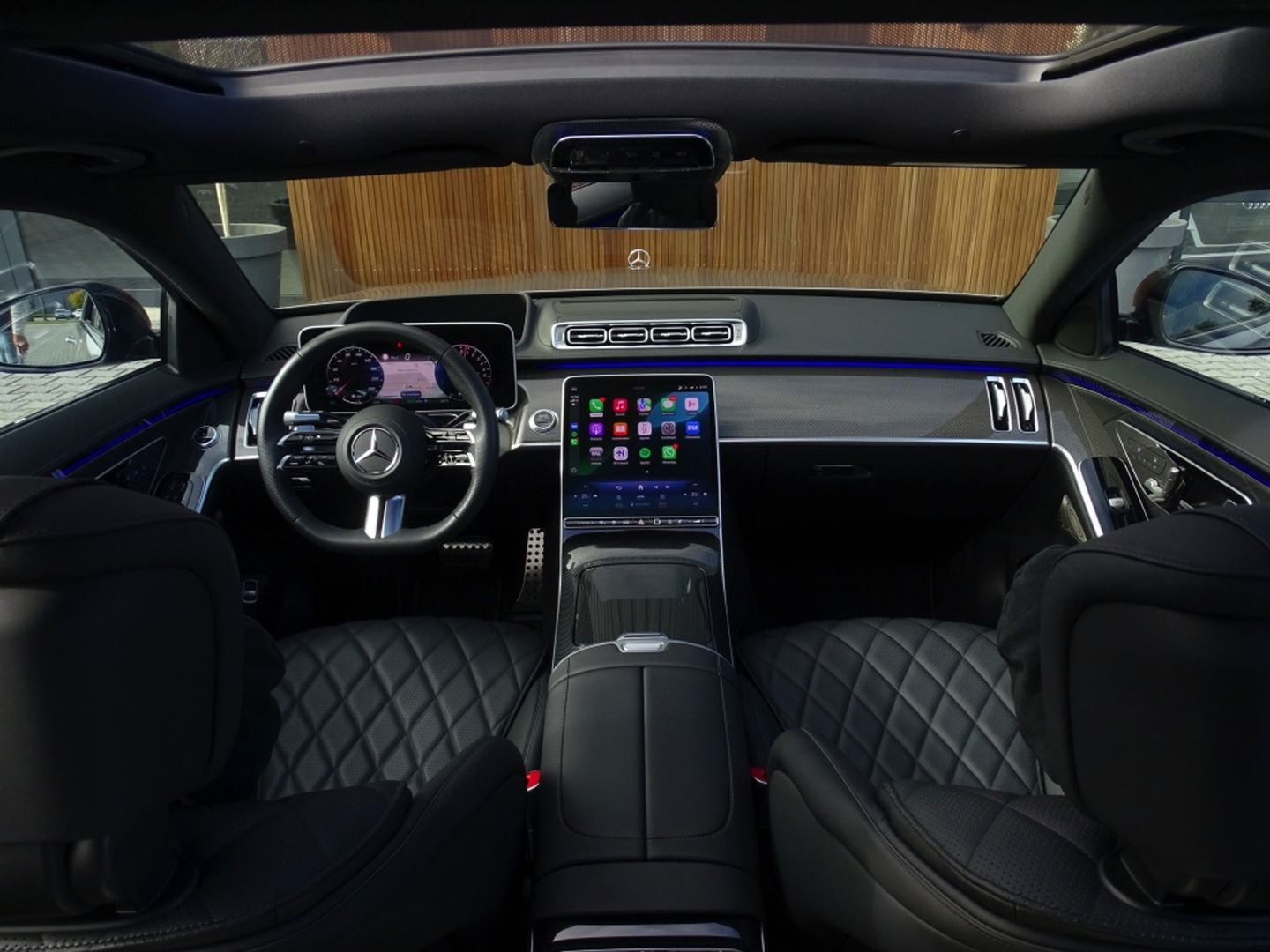 Mercedes-Benz S-Klasse 580 e 4M 510PK Lang AMG L. Designo / Burmester / carbon / VIP