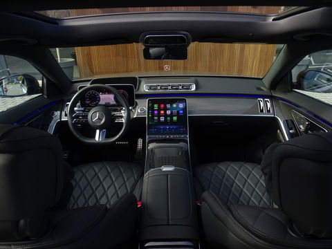Mercedes-Benz S-Klasse 580 e 4M 510PK Lang AMG L. Designo / Burmester / carbon / VIP